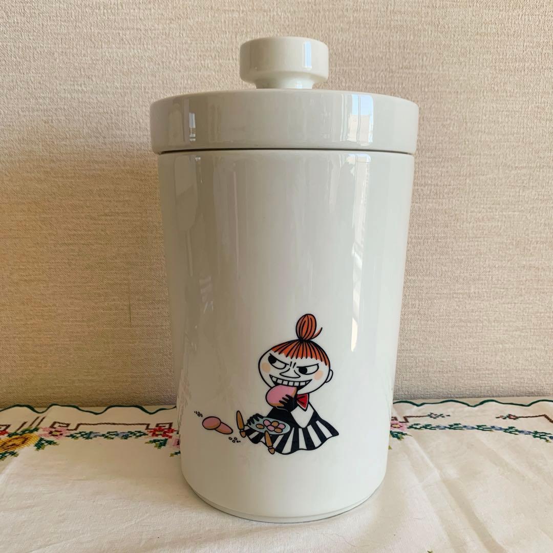 ARABIA ムーミン リトルミィ クッキージャー ジャー 保存容器