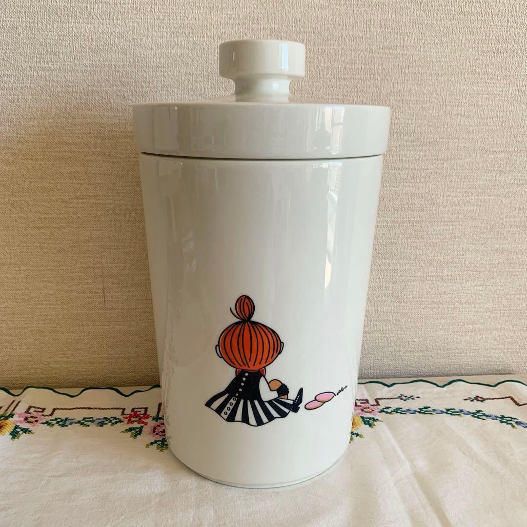 ARABIA ムーミン リトルミィ クッキージャー ジャー 保存容器