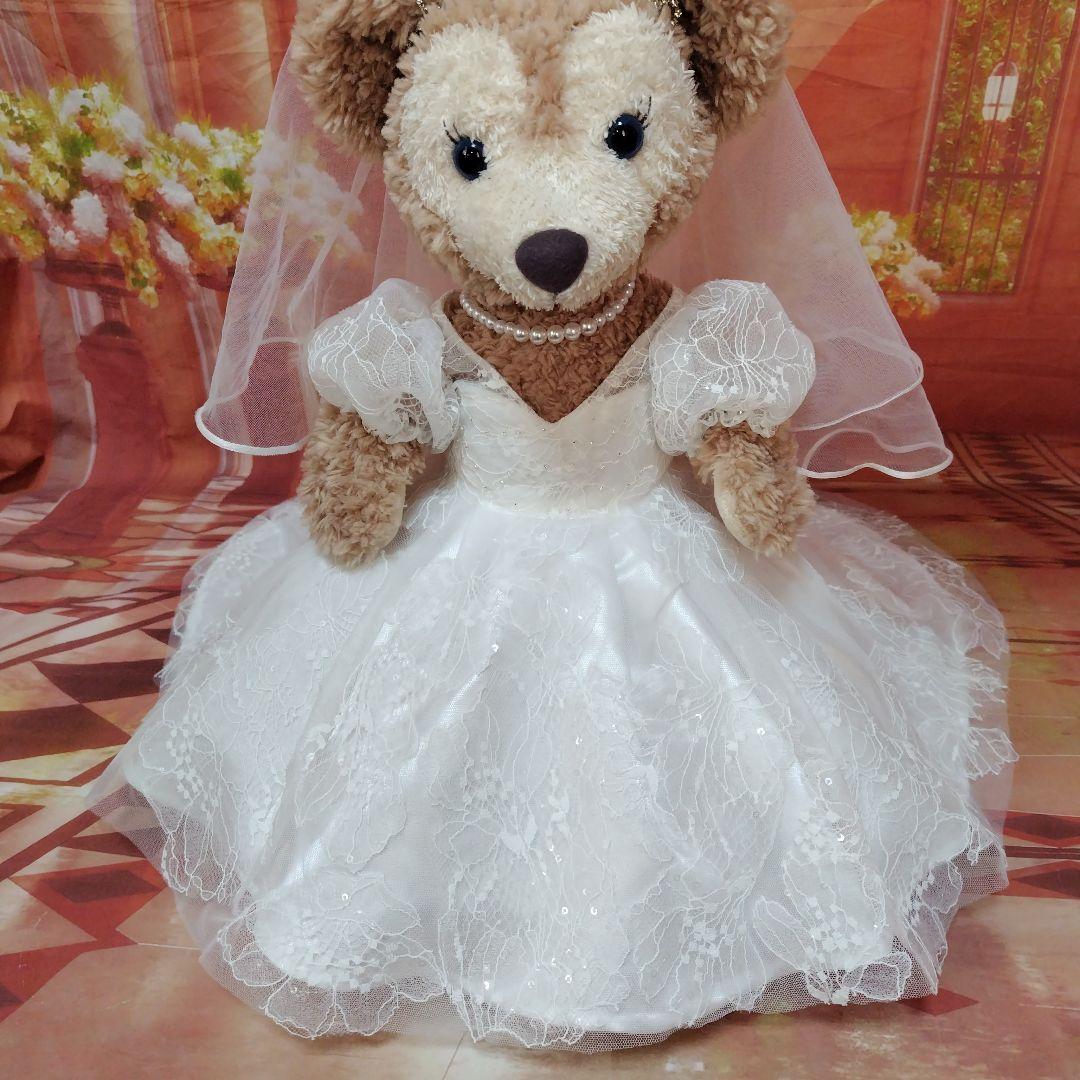 てんしダッフィーシェリーメイウェディングコスチューム