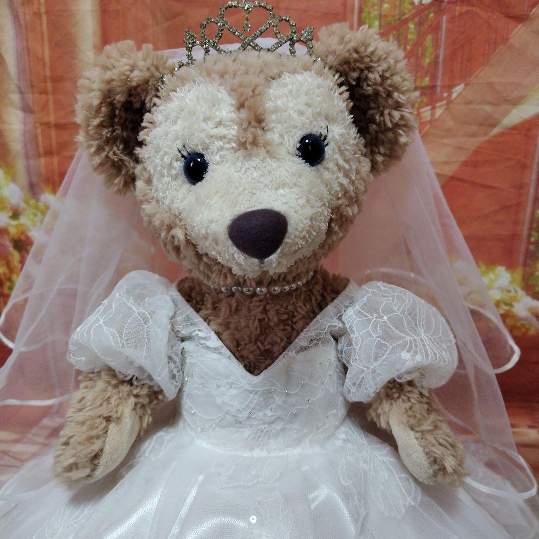 てんしダッフィーシェリーメイウェディングコスチューム