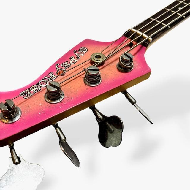 【希少】GYPSY ROSE プレシジョンベース ピンク ラメ入 女性向けベース