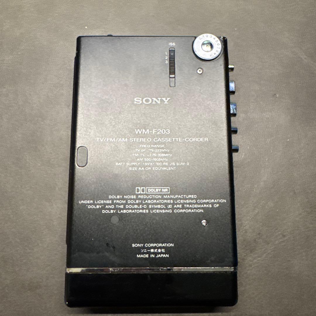 整備済 SONY 動作•中古機 WM-F203