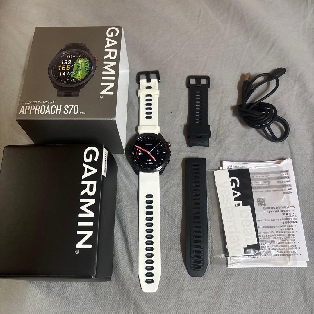 GARMIN Approach S70 GPSガーミン　47mm オマケ付き