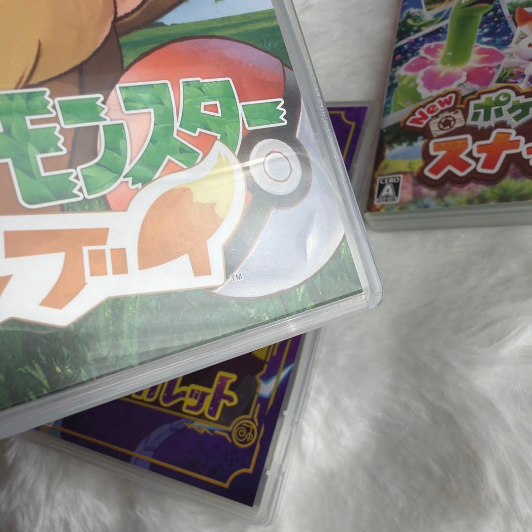 ポケットモンスター バイオレット・スナップ・イーブイ 3本セット Switch