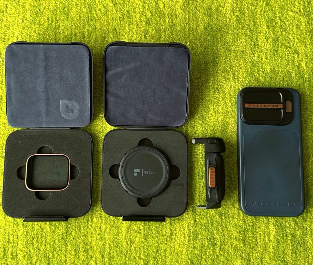 iPhone 15 Pro Max PolarPro ケース　NDフィルター