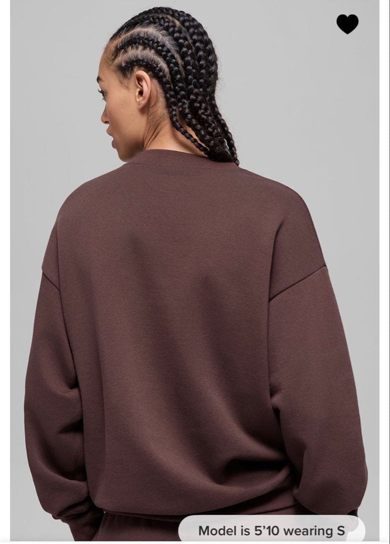 alo スウェット トレーナー Accolade クルーネック プルオーバーXS