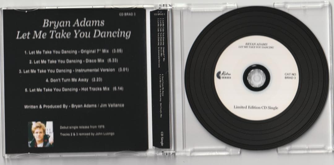 Bryan Adams - Let Me Take You Dancing　CD