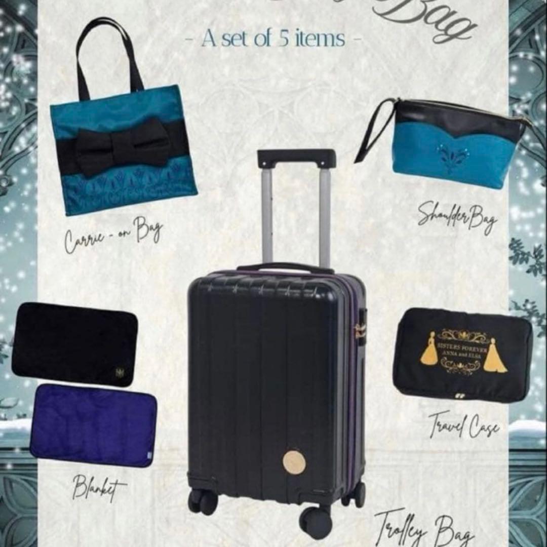 即日発送❤️しまむら ディズニー ちはる ハッピーバッグ キャリーケース