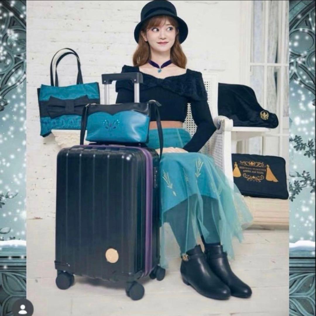 即日発送❤️しまむら ディズニー ちはる ハッピーバッグ キャリーケース