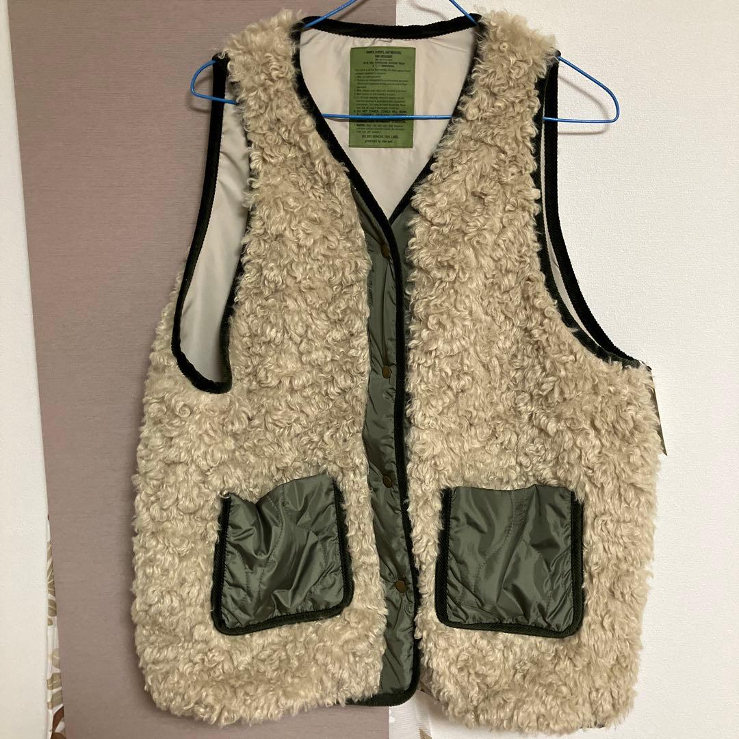 今季完売ニコアンドアソートファーベスト