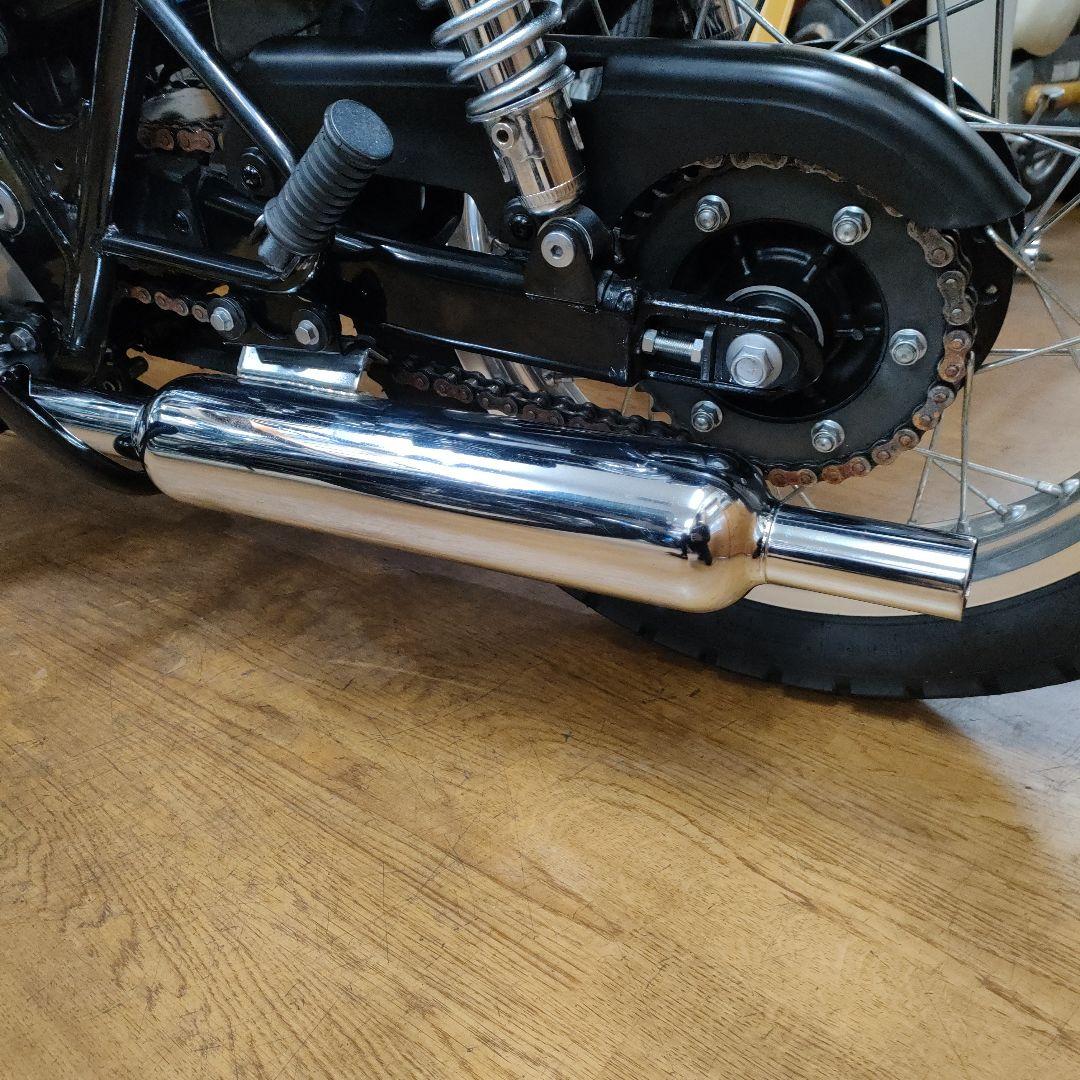 W650 マフラー POSH W1 タイプ フルエキ