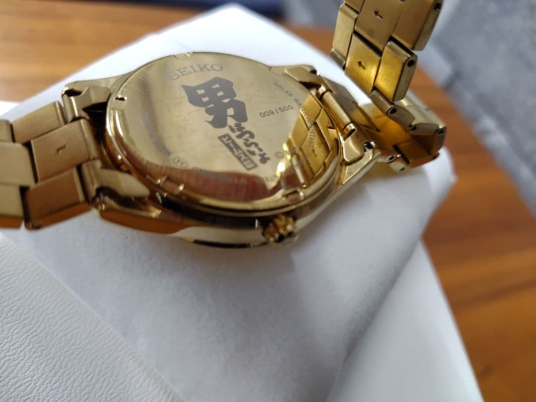 セイコー ビームス V158-HAA0 ソーラー 純正ブレス 限定500本