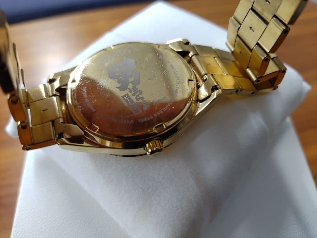 セイコー ビームス V158-HAA0 ソーラー 純正ブレス 限定500本