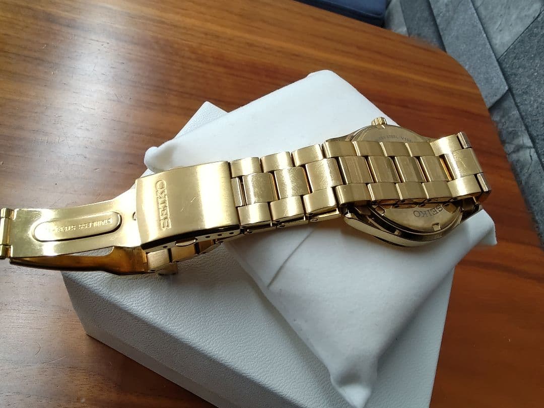 セイコー ビームス V158-HAA0 ソーラー 純正ブレス 限定500本