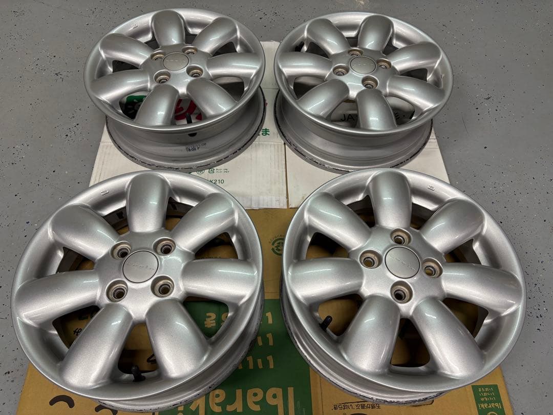 スズキ ラパン 純正 ホイール 4本セット 格安 スタッドレスに 14インチ