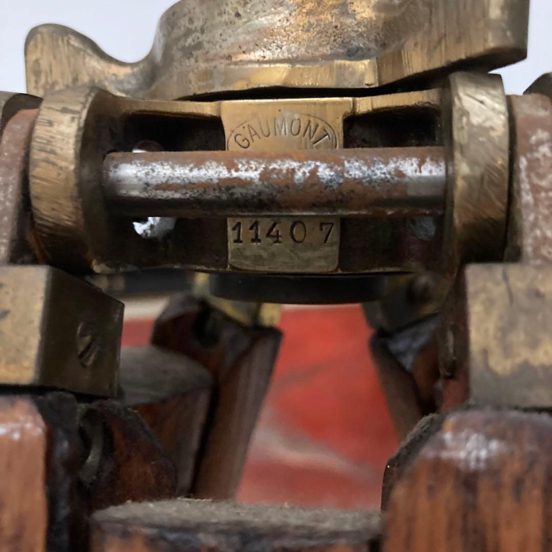 即決価格　ヨーロッパ1939 フィールドスコープ 二眼式 木製三脚 ビンテージ