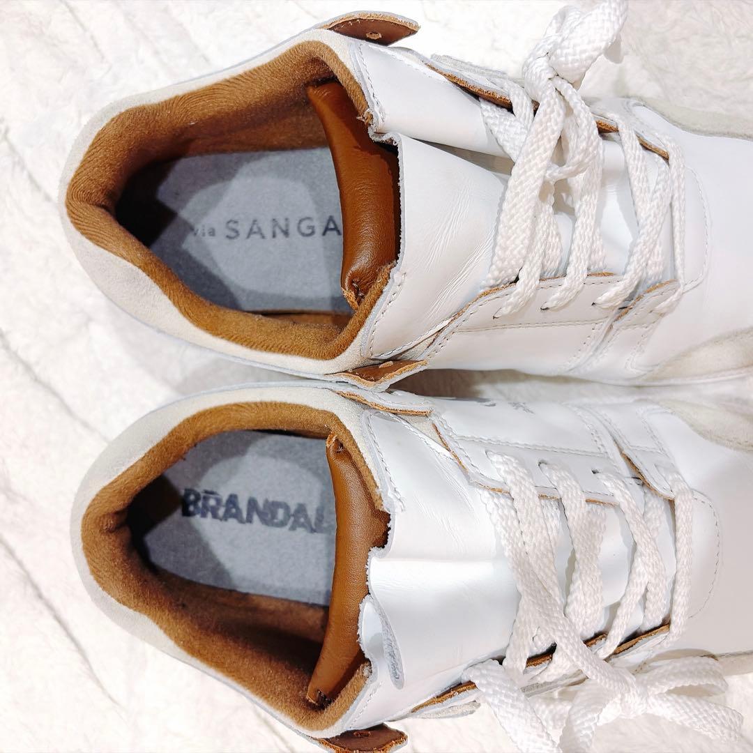 にゅ〜ず　スニーカー　バンクシー　BRANDALISED 24cm