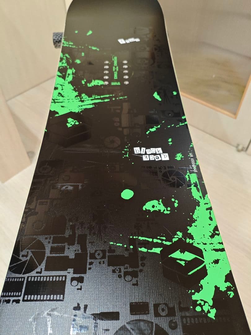 FTWO blackdeck148ブラックデッキ スノーボード板