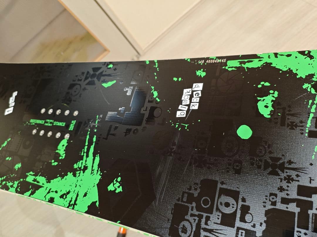 FTWO blackdeck148ブラックデッキ スノーボード板