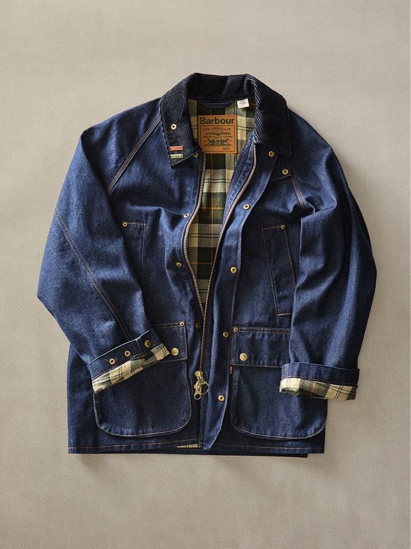 【完売品 限定】LEVI’S × BARBOUR BEDALE DENIM L