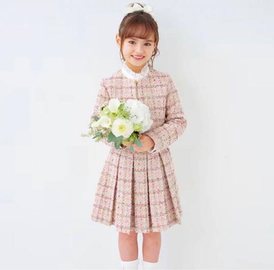 クリーニング済み　ケイトスペード　フォーマルドレス ピンク系 セット