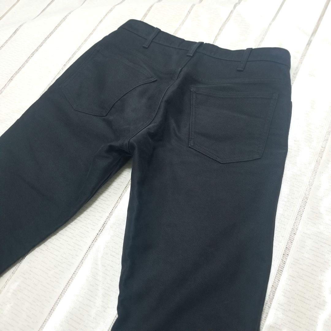 【美品】AURALEE フィンクスモールスキンパンツ ブラック 4