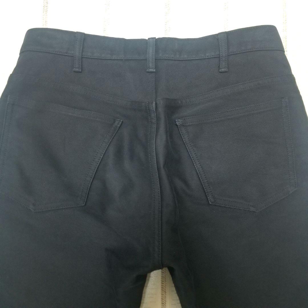 【美品】AURALEE フィンクスモールスキンパンツ ブラック 4