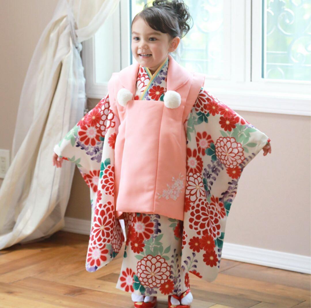 七五三　被布　キャサリンコテージ　裾上げ済み