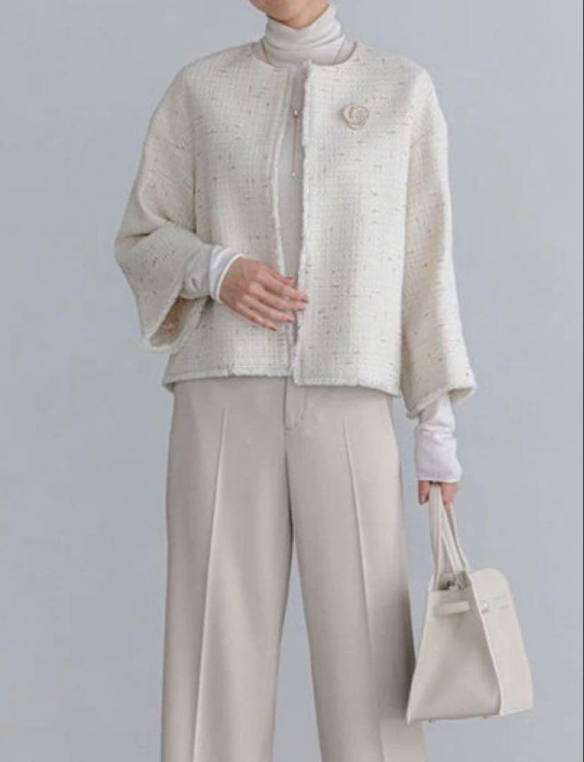 23区　ノーカラージャケット