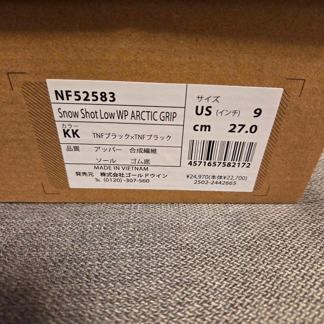 靴 THE NORTH FACE  Shot WP ARCTIC GRIP