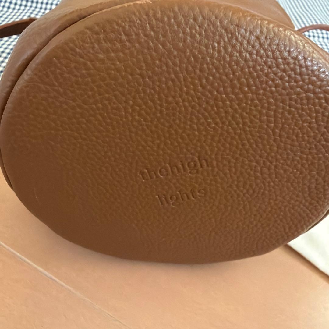 【美品】thehighlights ザハイライツ'pot' teddybrown