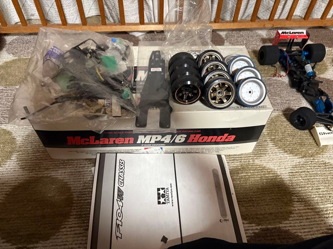タミヤ　1/10ラジコン　F104W F1マクラーレン