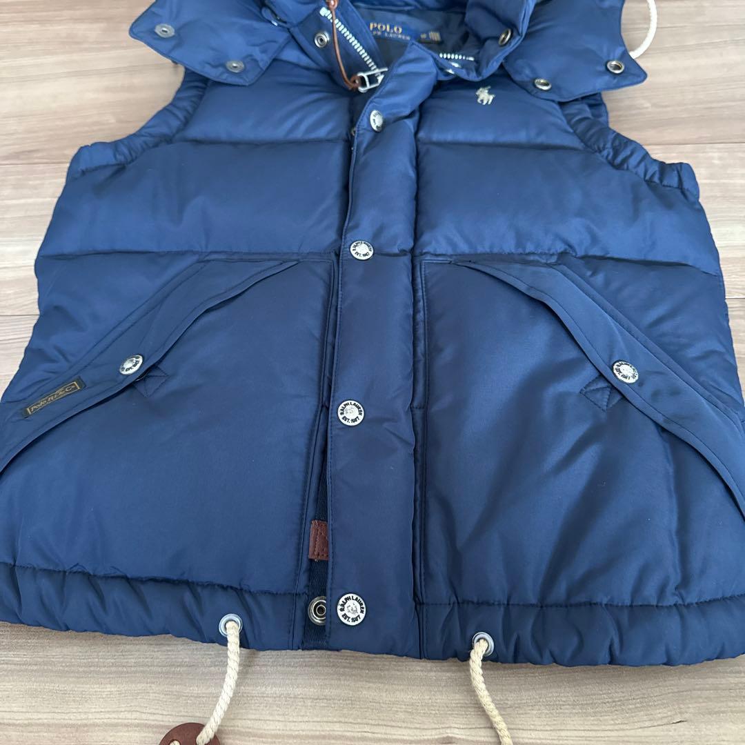 Polo Ralph Lauren ネイビー ダウンベスト レディース XS