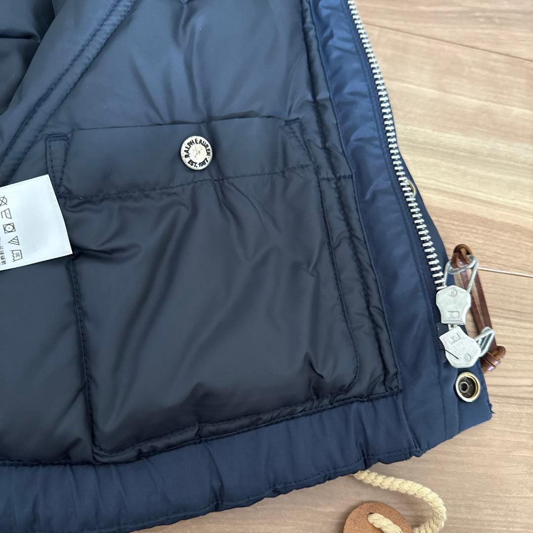 Polo Ralph Lauren ネイビー ダウンベスト レディース XS