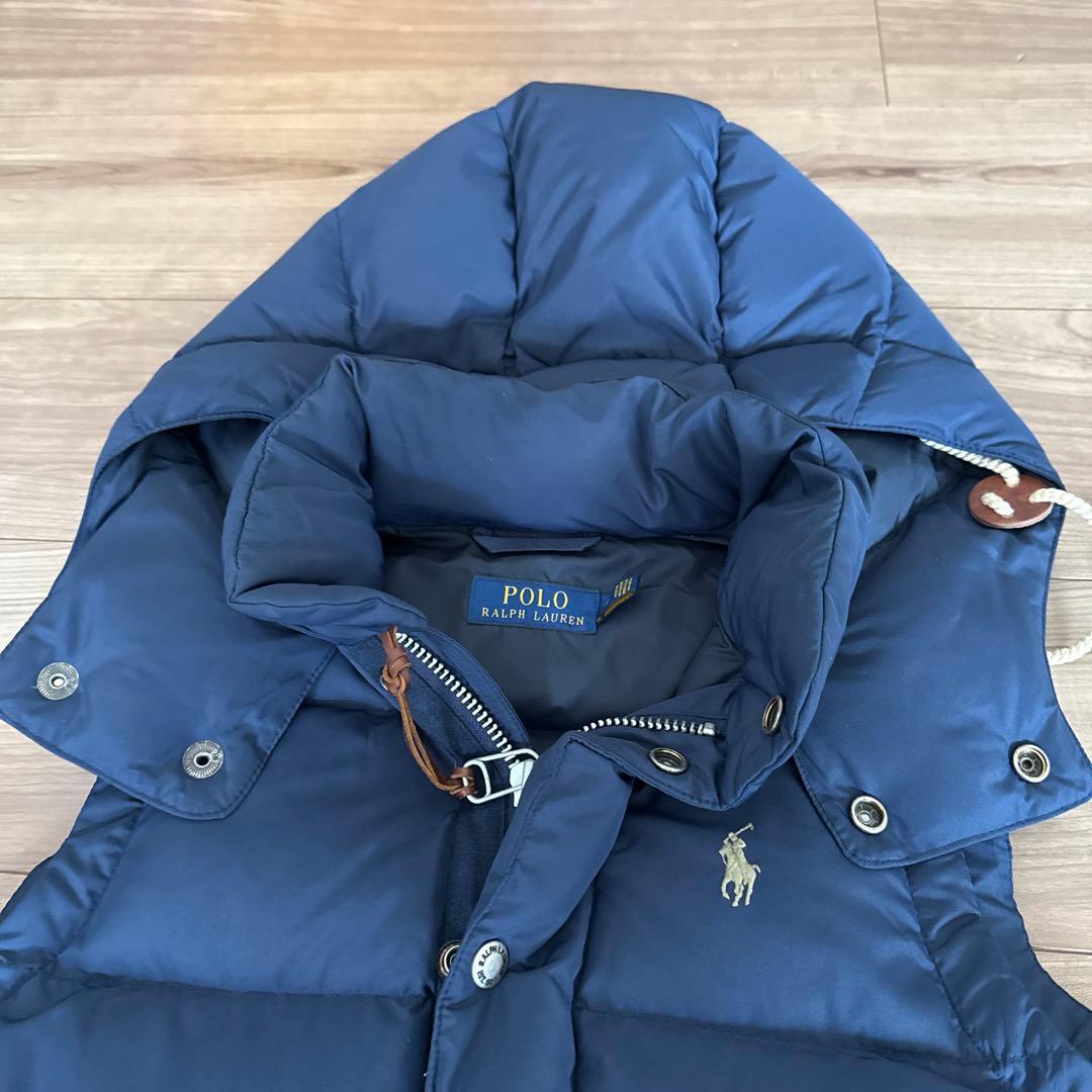 Polo Ralph Lauren ネイビー ダウンベスト レディース XS