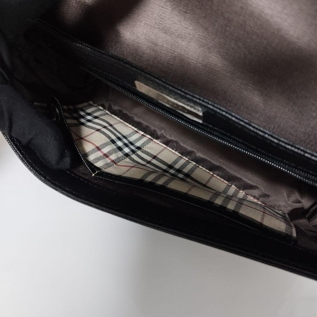 未使用金具シール付き☆　バーバリー　ワンショルダーバッグ　ロゴプレート　y2k