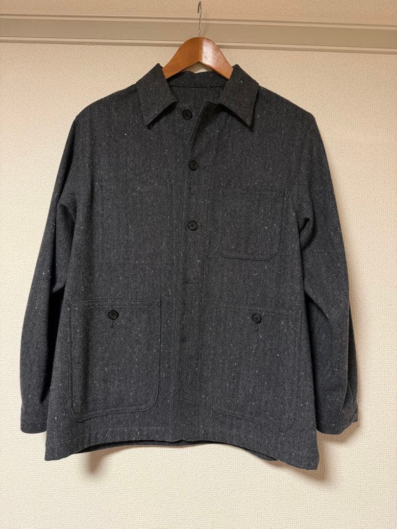 cornier シェットランドウールツイードジャケット