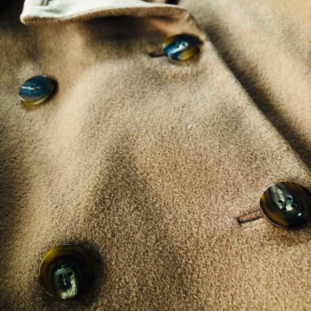 美品✨フォクシー ロングコート 高級カシミヤ100% ダブルブレスト ブラウン