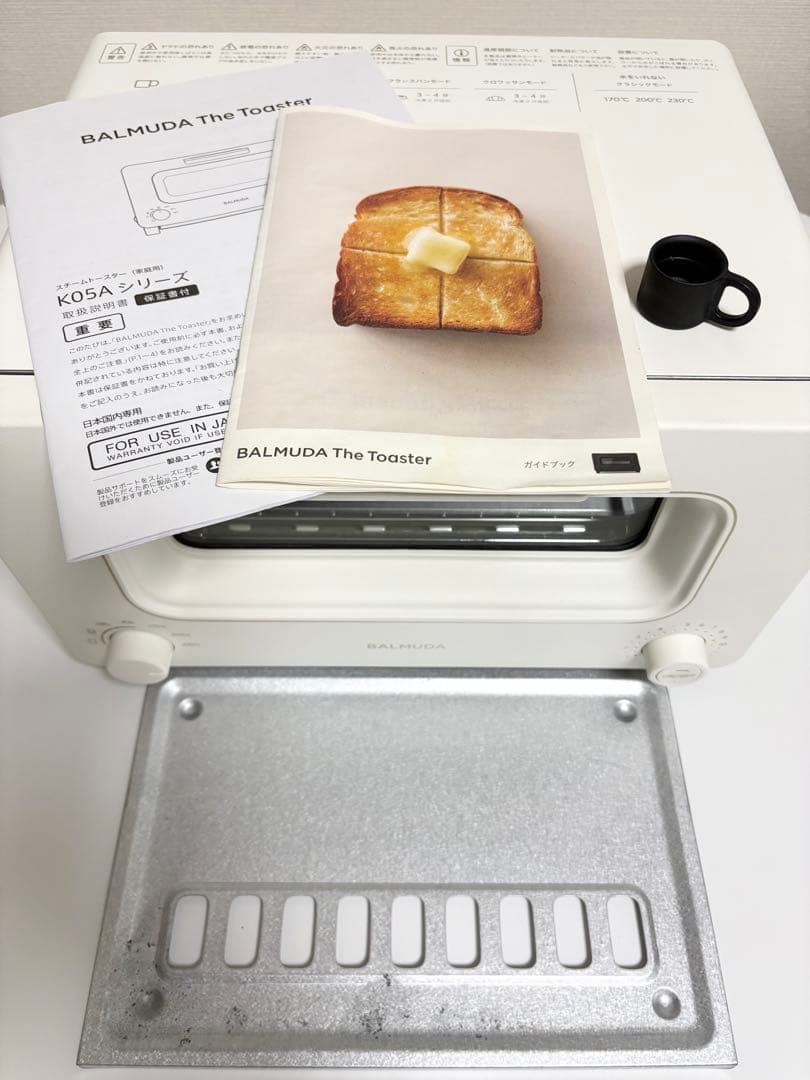 バルミューダ トースター スチームトースター K05A-WH