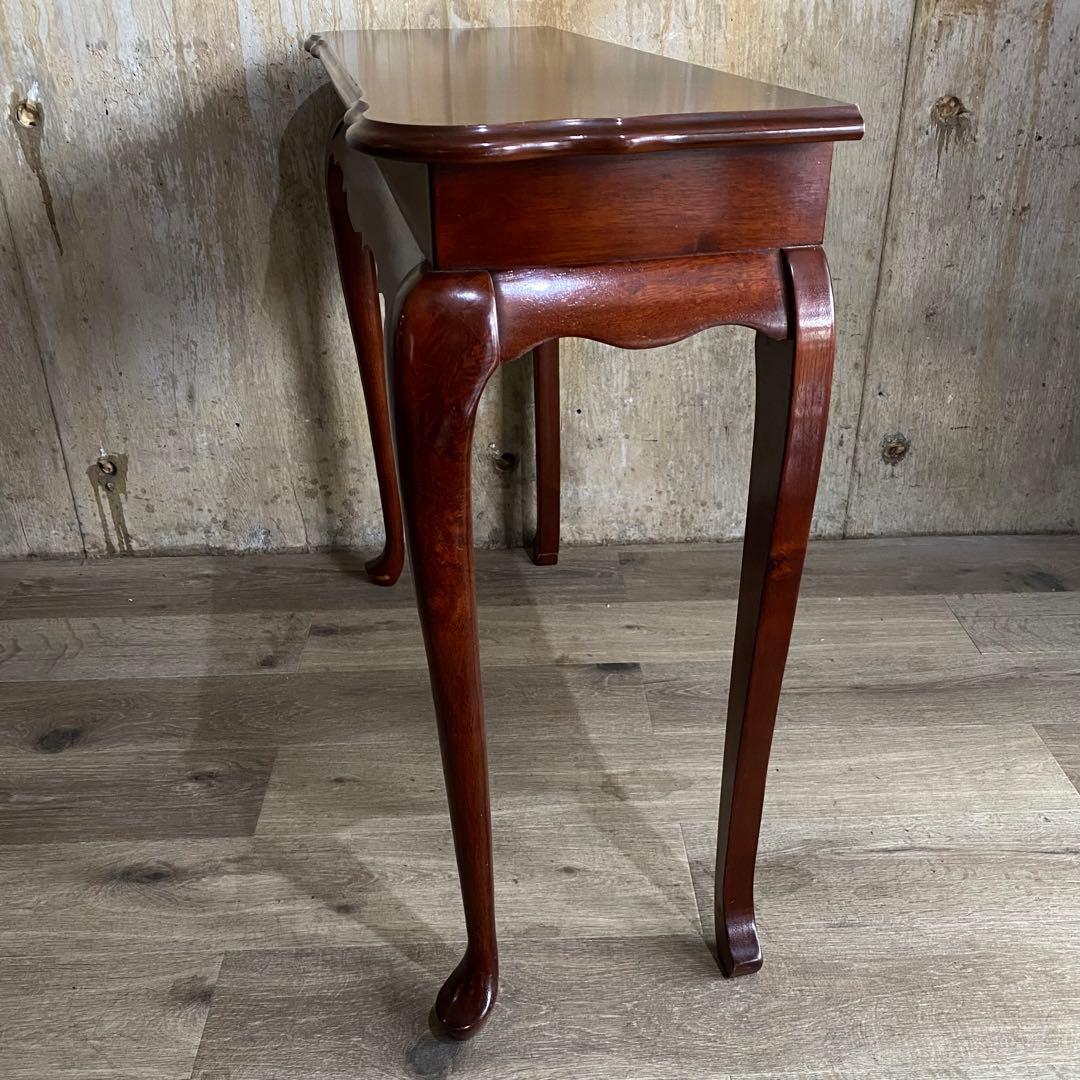 クラシックスタイル　猫脚　コンソールテーブル　ヴィンテージ レトロ