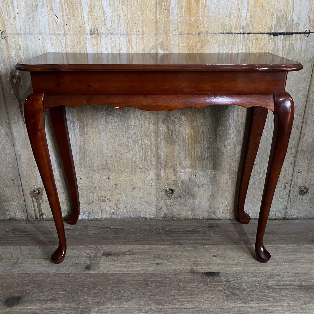 クラシックスタイル　猫脚　コンソールテーブル　ヴィンテージ レトロ