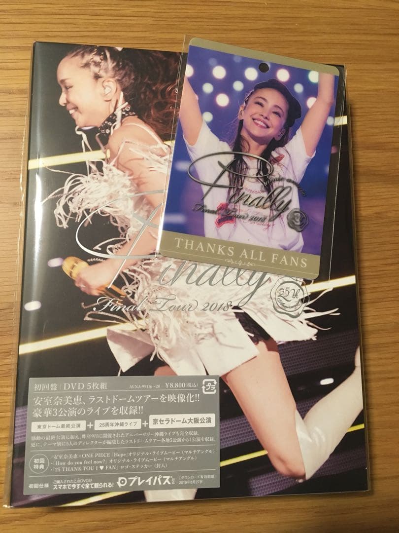 新品☆初回限定盤☆TSUTAYA特典付☆安室奈美恵　京セラドーム大阪公演　DVD