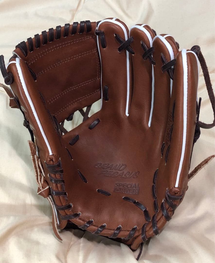 ワールドペガサス グランドペガサス オーダーグラブ 型付け済み 軟式