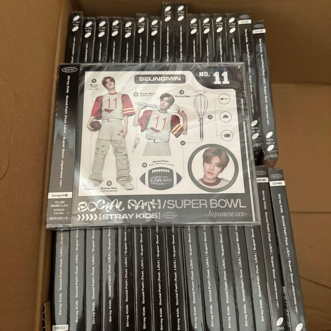 Stray Kids スキズSocial Path FC盤スンミン 未開封30枚
