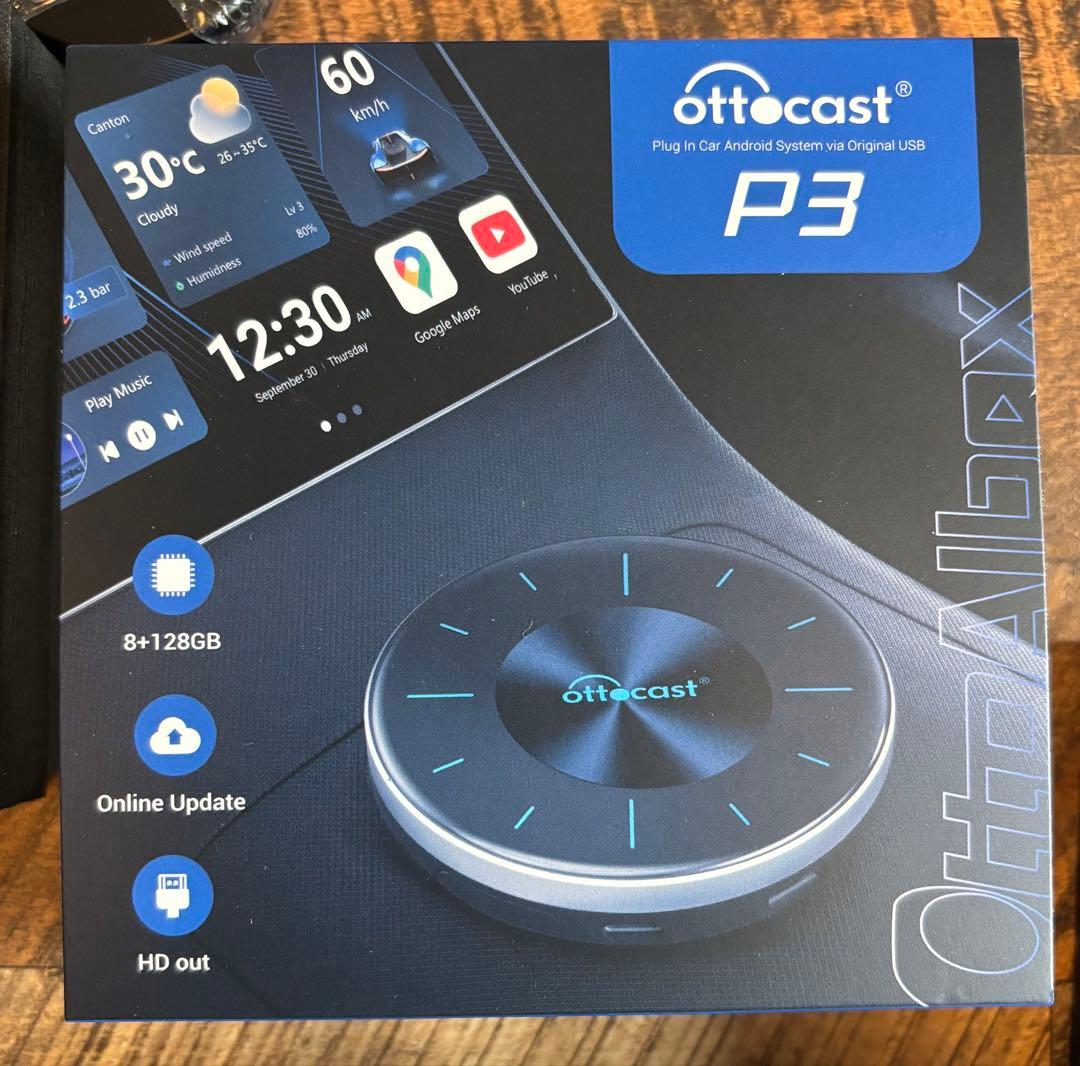 【新品同様】オットキャスト Ottocast OttoAibox P3
