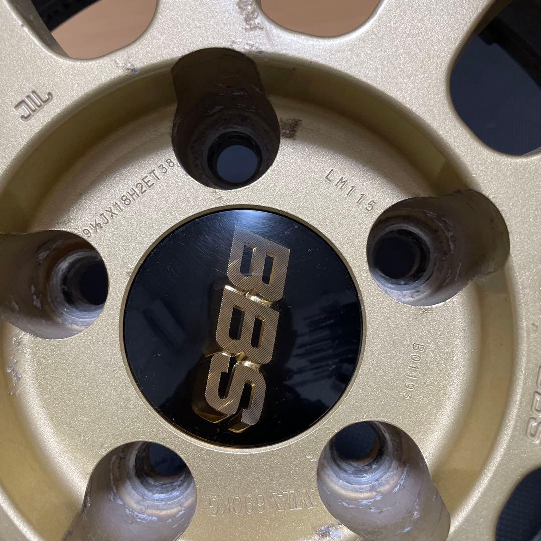 BBS LM 18インチ 9.5J+38 LM115 2本セット送料込み A