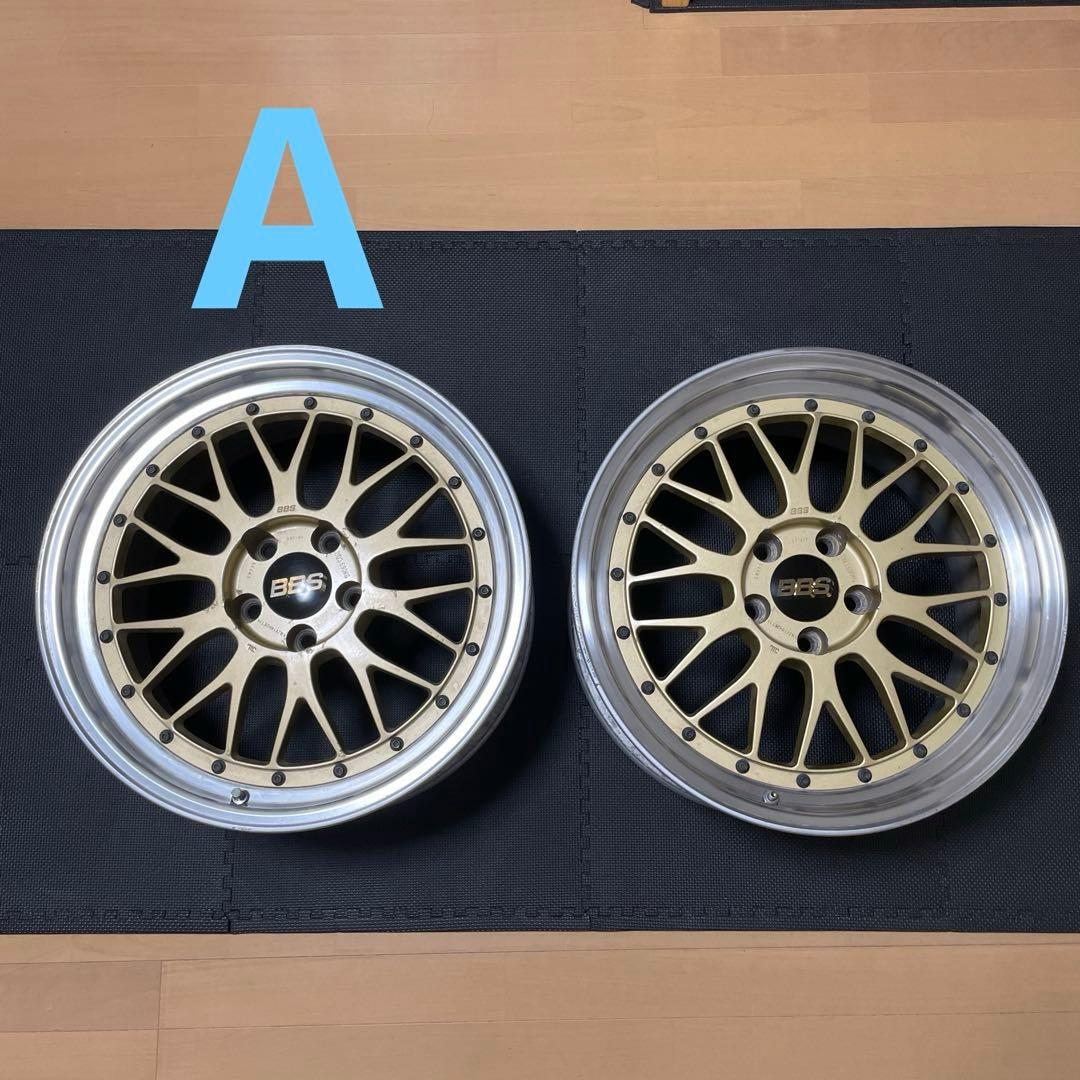 BBS LM 18インチ 9.5J+38 LM115 2本セット送料込み A