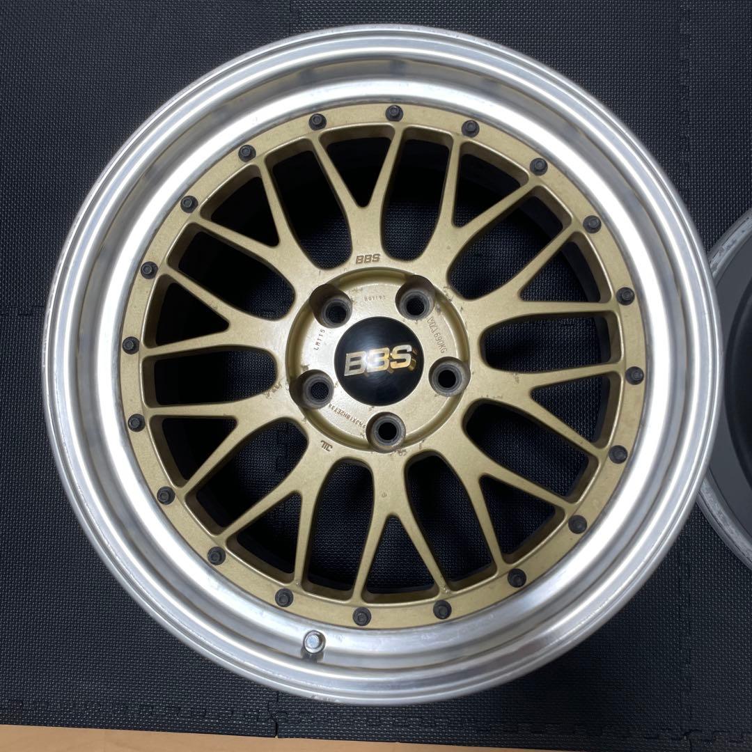 BBS LM 18インチ 9.5J+38 LM115 2本セット送料込み A