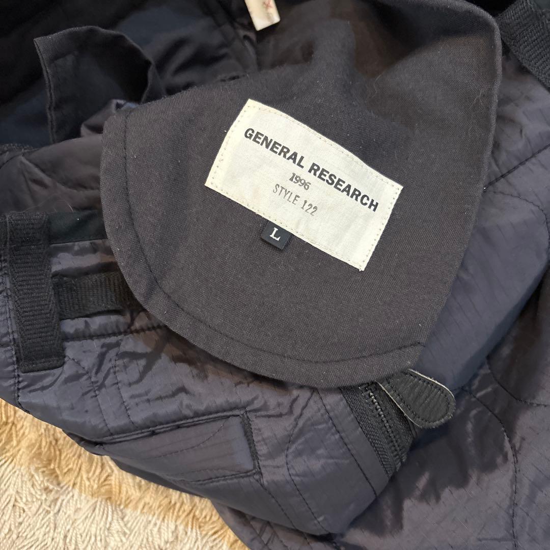 希少　ジェネラルリサーチ　Style122 キルティングハーフパンツ　ウィンター