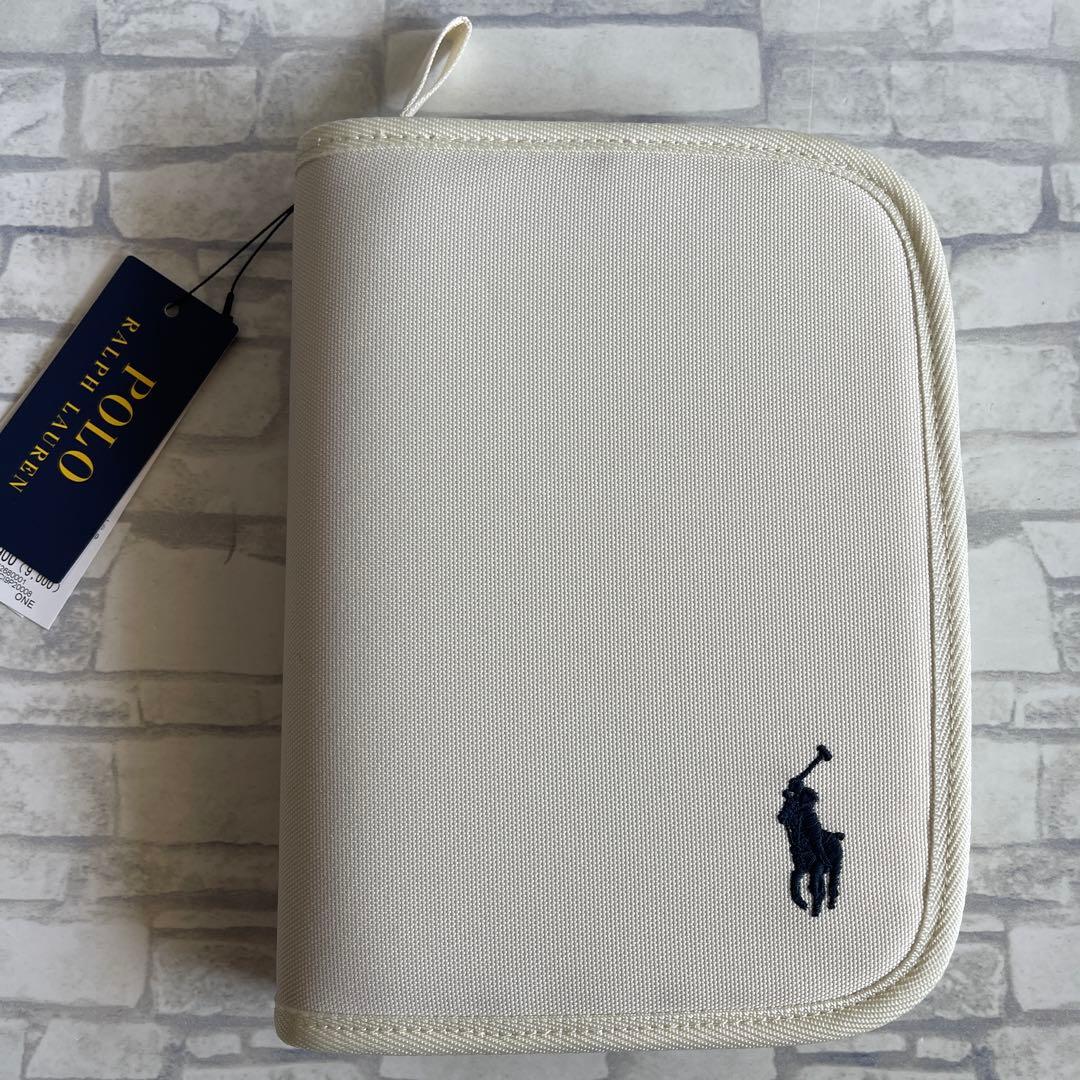 ラルフローレン Polo Ralph Lauren 母子手帳 ケース ホワイト